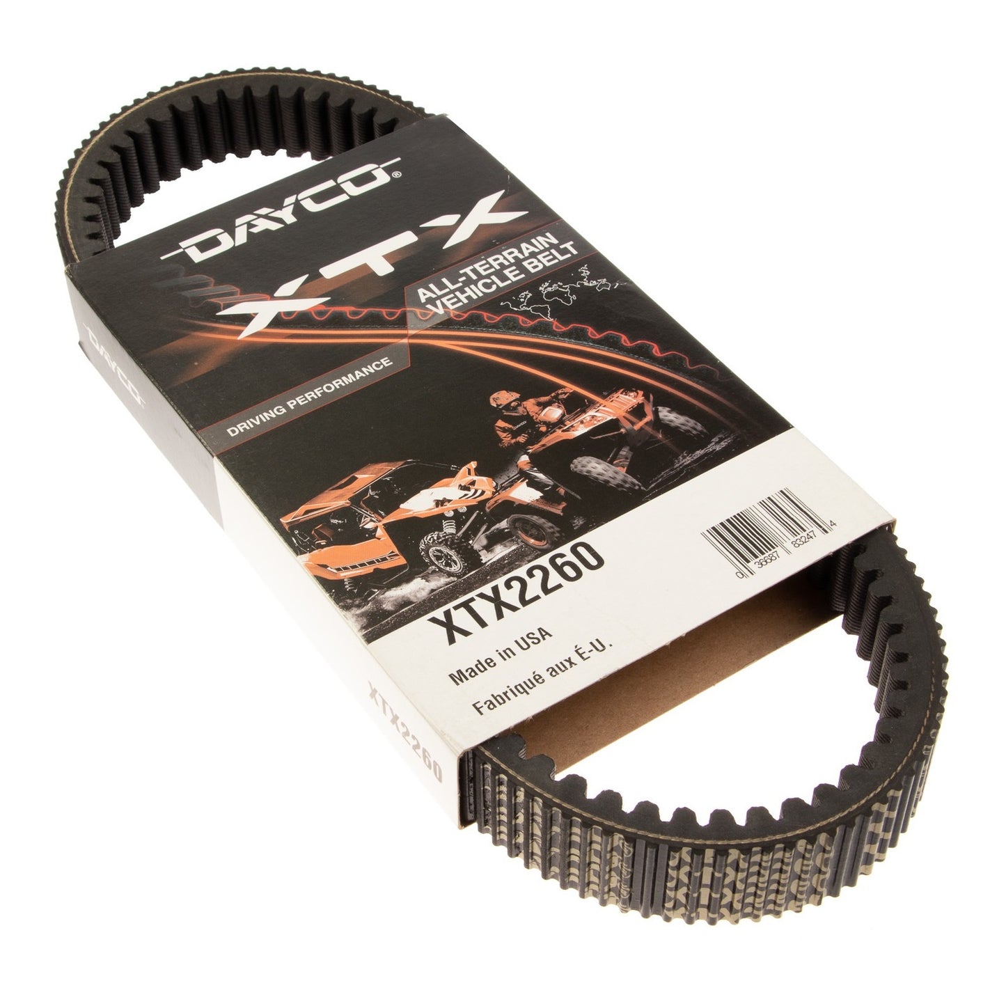 DAYCO ATV BELT XTX YAMAHA #ATVDBXTX2260