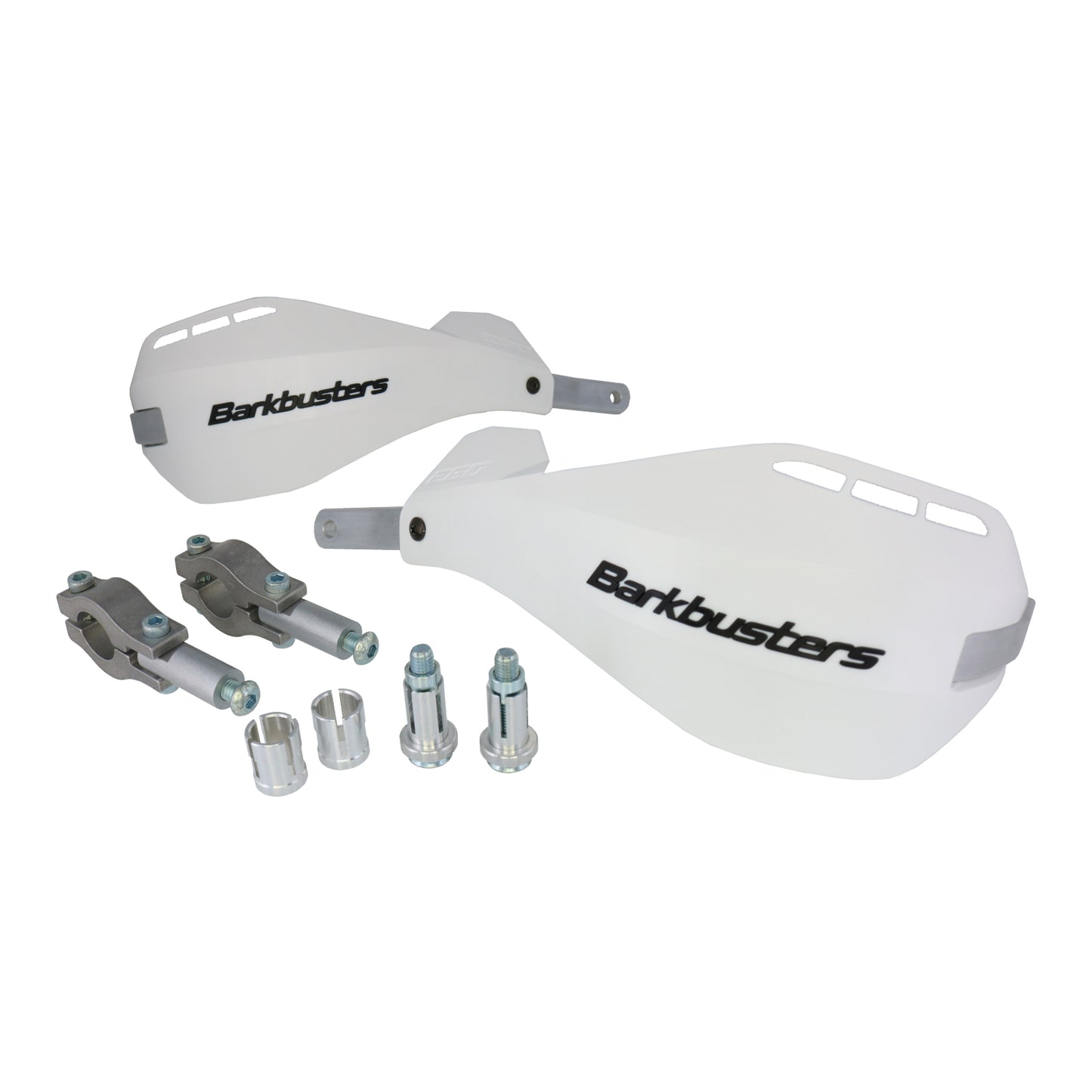 Barkbusters Ego Handguard - Standard Fitting Kit - White