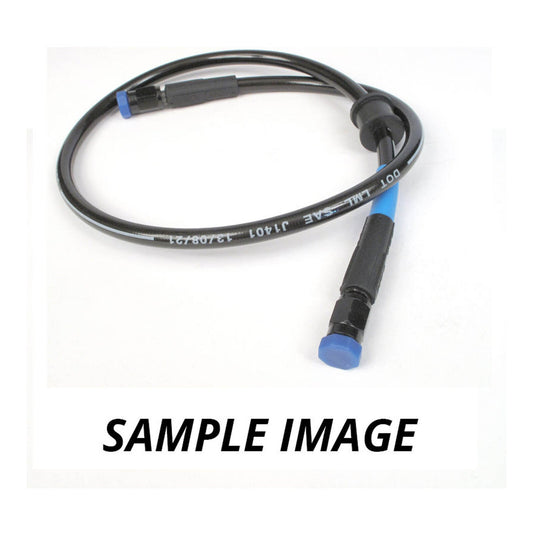 WHITES PREMADE BRAKE LINE 1050mm - DARK SMO STEEL