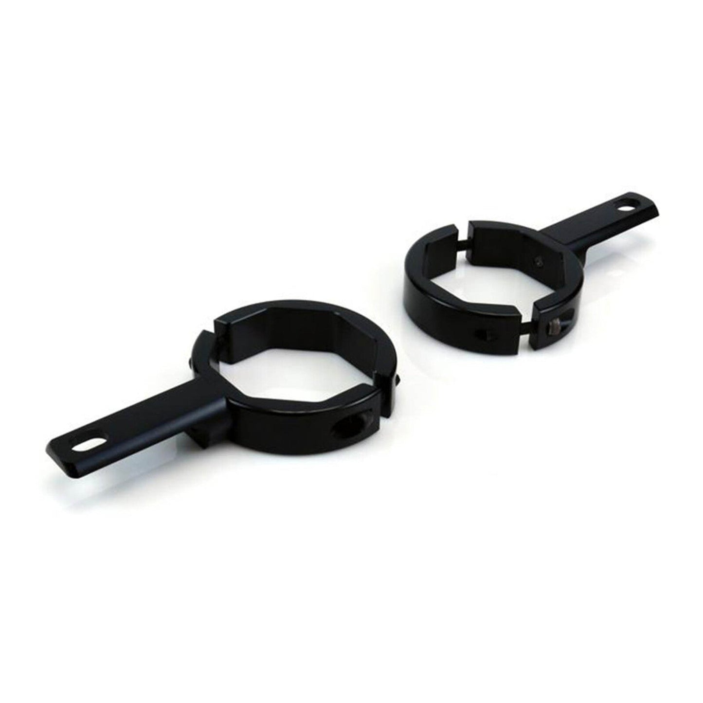 DENALI USD FORK TUBE LIGHT MNT/ 50-60MM DIAM TUBES BLK