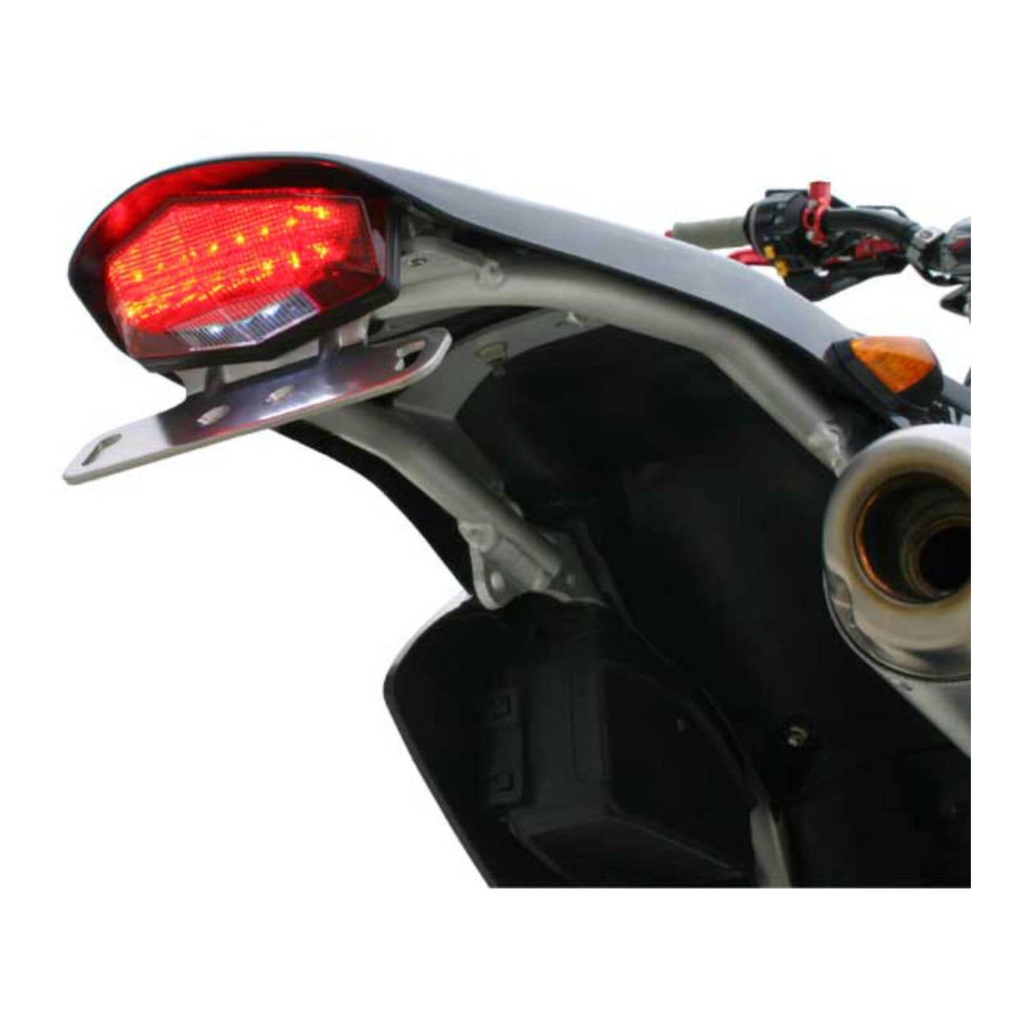 DRC EDGE ALUMI. T/L HOLDER KIT RED-LENSE DRZ400S/SM