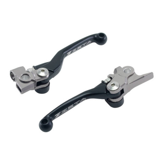 ZETA PIVOT LEVER SET FP KTM HUSQ. BLACK