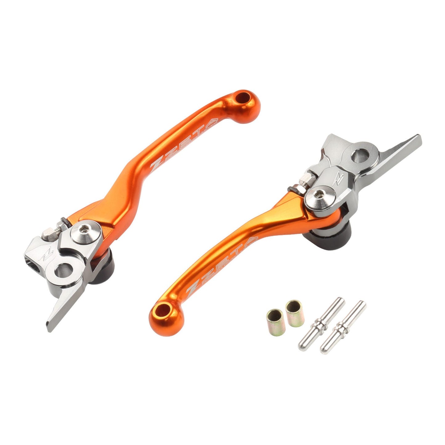 ZETA PIVOT LEVER SET FP KTM HUSQ. ORANGE