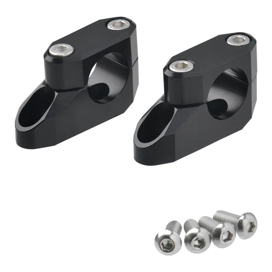 ZETA BAR RISE KIT OFFSET:20MM H:26MM 22.2/28.6MMBAR BLACK