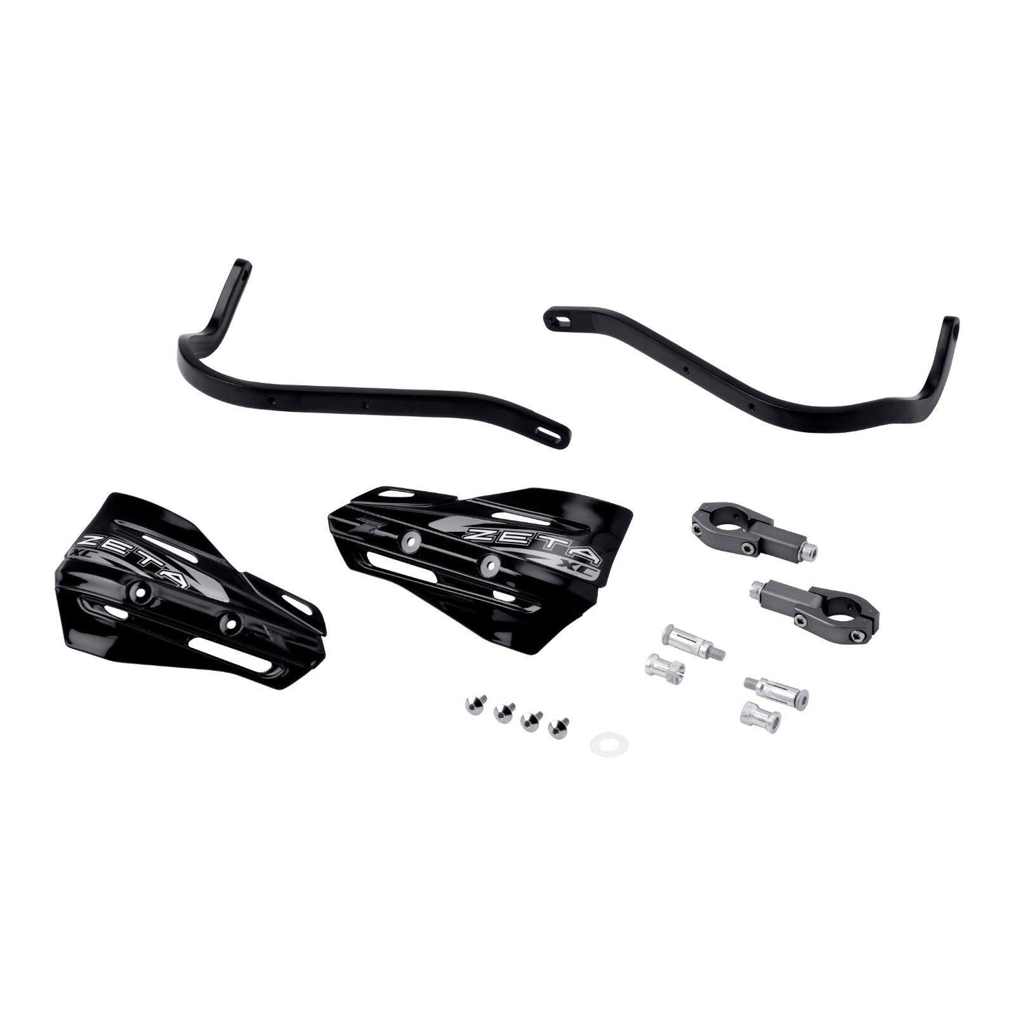 ZETA ARMOR HANDGUARD XC KIT FOR 28.6MM BAR BLACK/BLACK