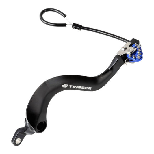 ZETA TRIGGER BRAKE PEDAL YAM WR250R/X BLUE