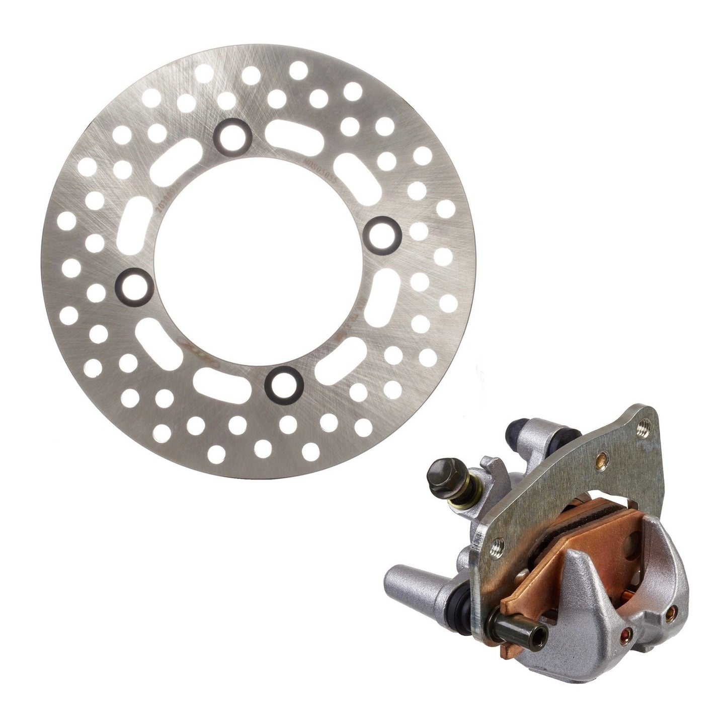 BRAKE CALIPER & DISC KIT ATV SUZ LTA500/750 Fnt Rht #DKBCMD026