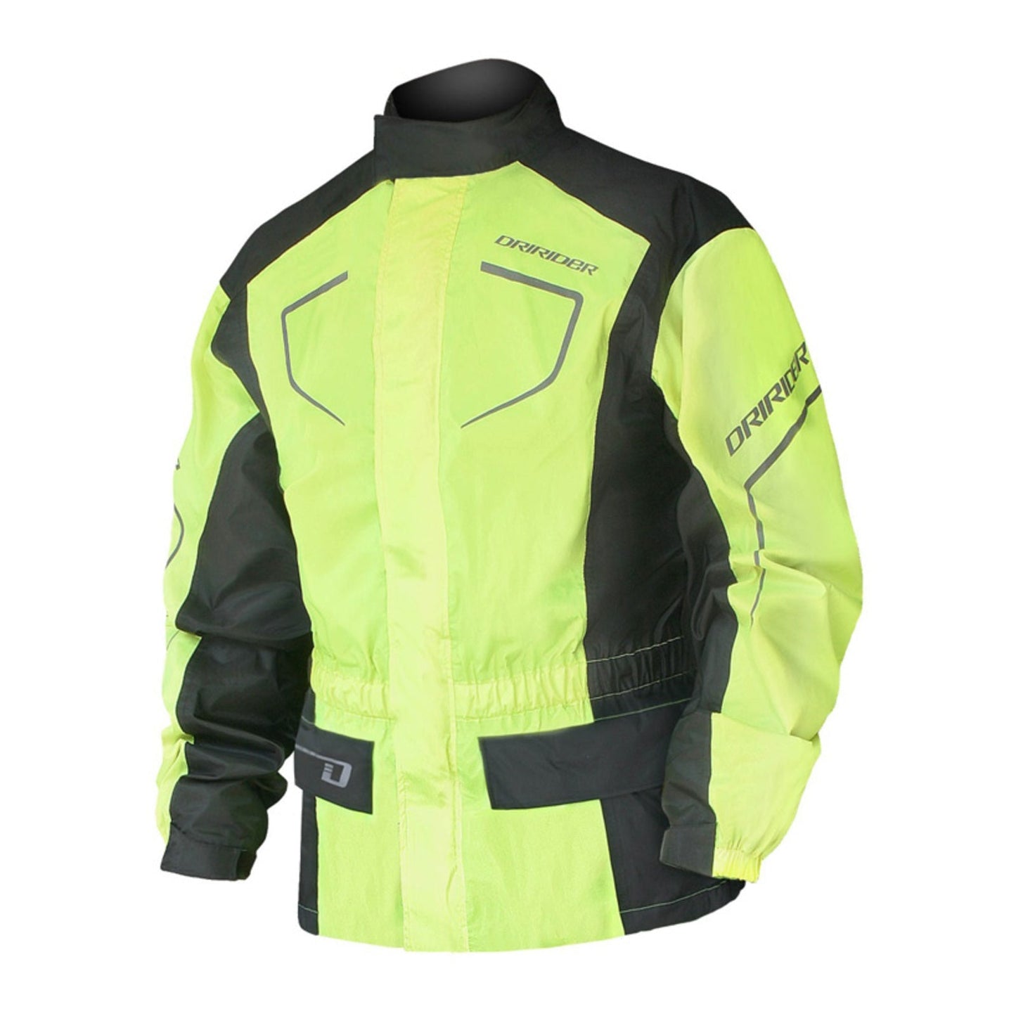 DRIRIDER THUNDERWEAR 2 JACKET DAYGLO YELLOW