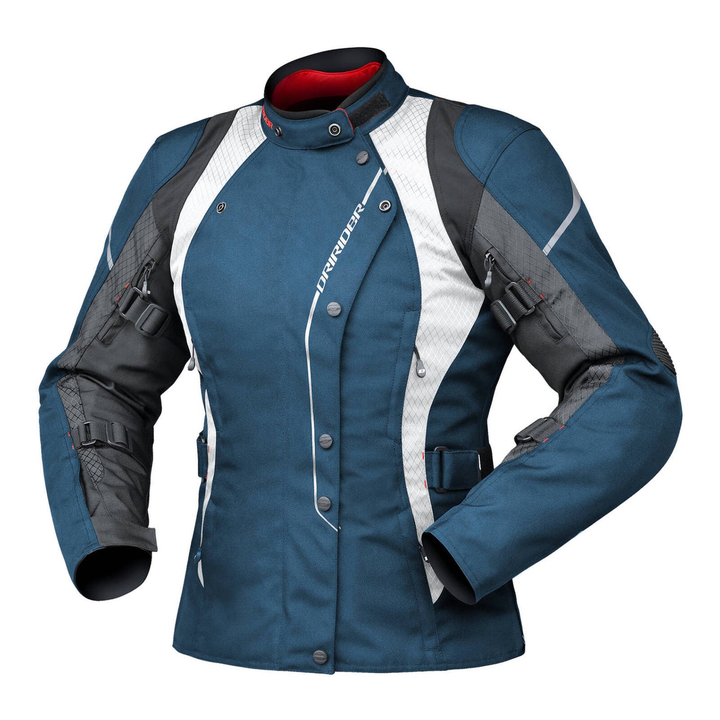 DRIRIDER VIVID 2 JACKET LADIES ATLANTIC BLUE