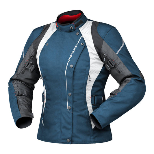 DRIRIDER VIVID 2 JACKET LADIES ATLANTIC BLUE