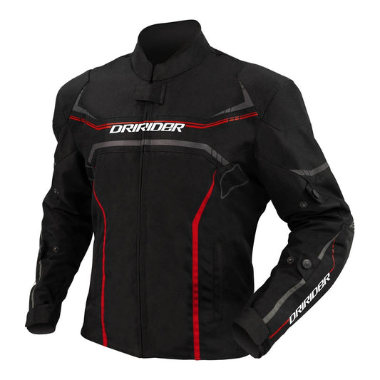 DRIRIDER ORIGIN JACKET BLACK/RED