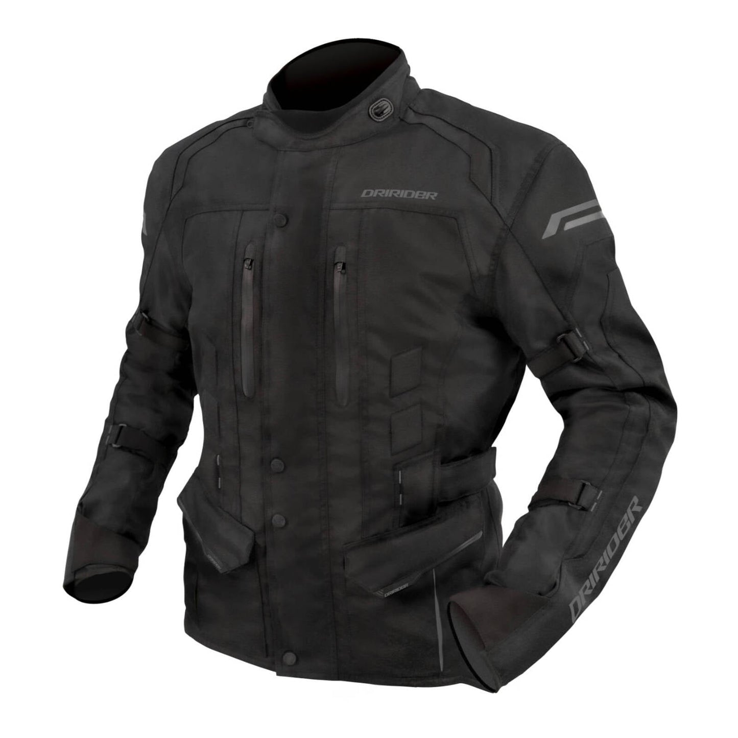 DRIRIDER COMPASS 4 JACKET Black/Grey