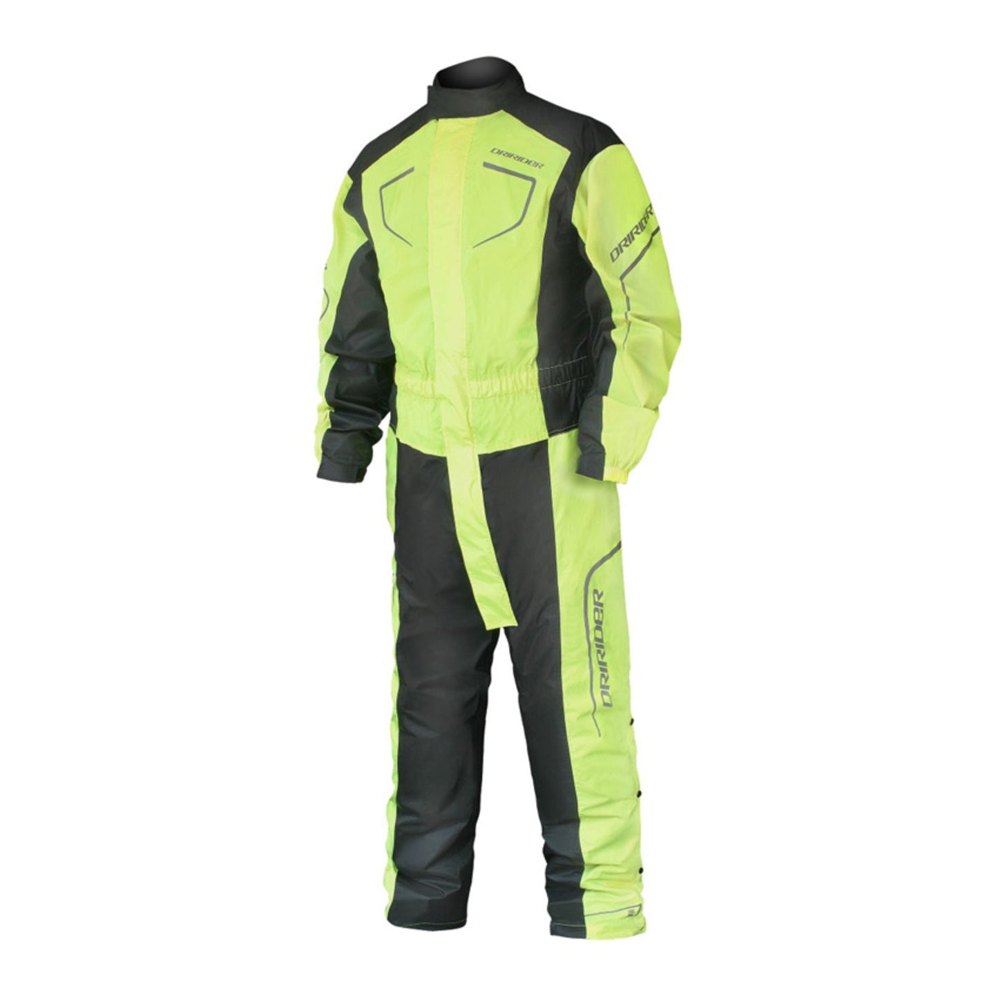 Dririder Hurricane 2 Rain Suit - Fluro