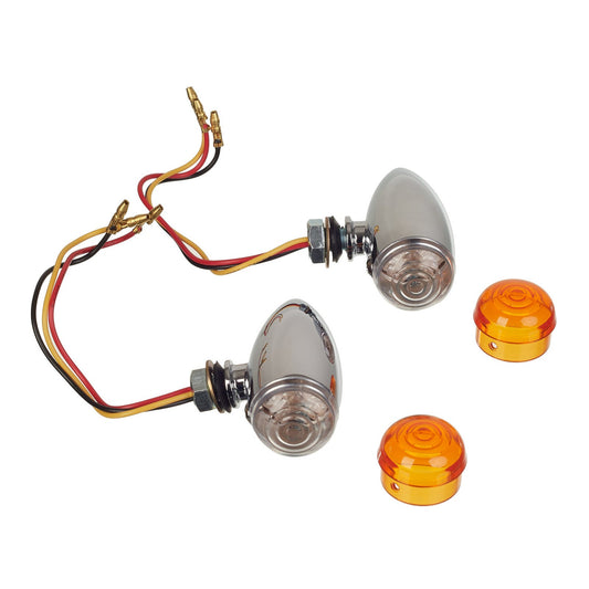 WHITES FLASHER UNI MINI BULLET LED (PR) #FLUMB