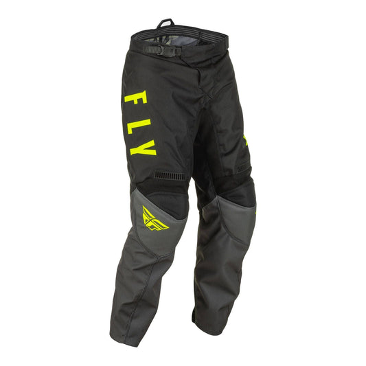 FLY '22 F-16 YOUTH PANT GRY/BLACK/HI-VIS