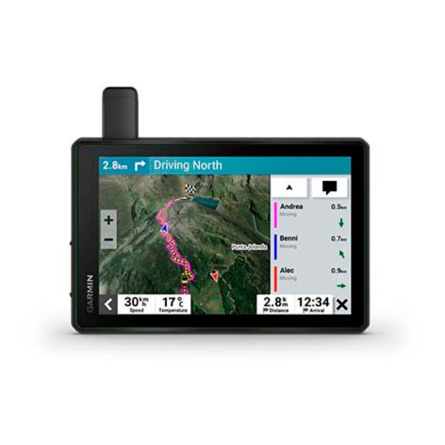 GARMIN TREAD - SXS EDITION 8IN WITH GROUP RIDE TRACKER