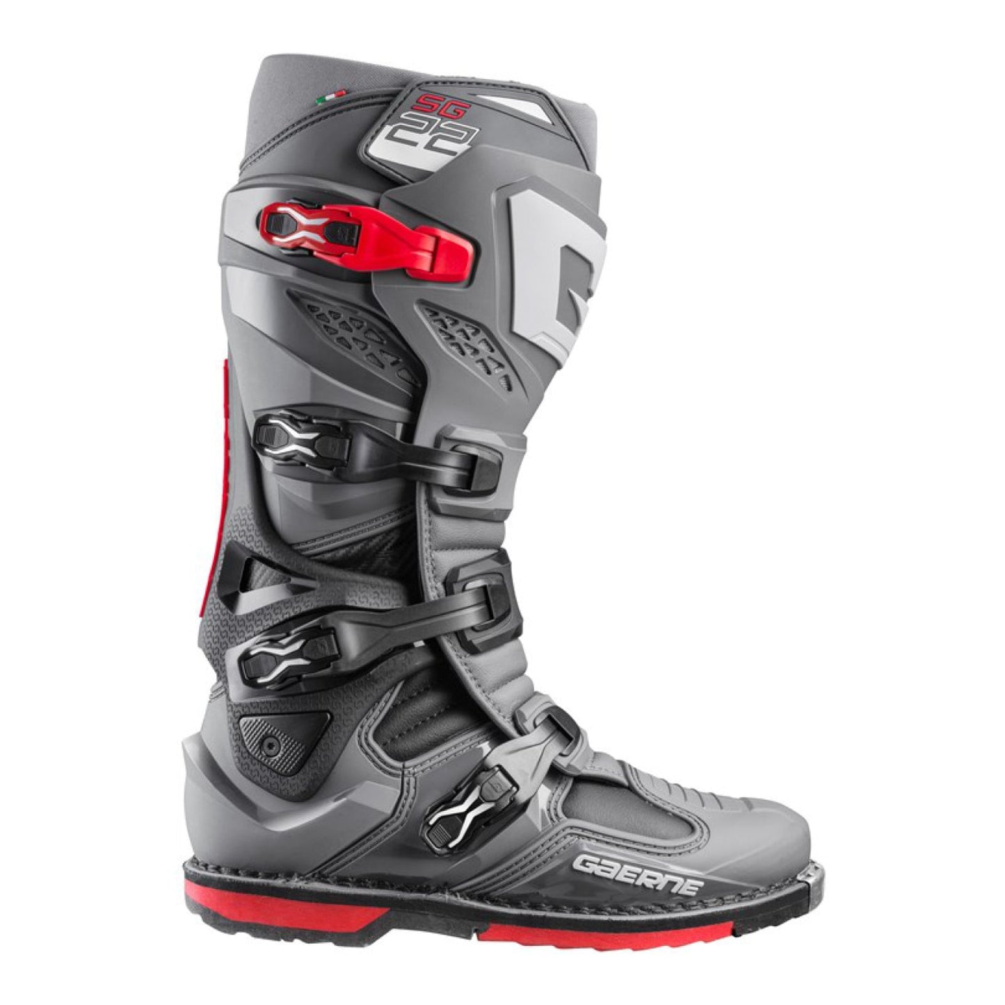 GAERNE BOOT SG22 ANTHRACITE / BLACK / RED