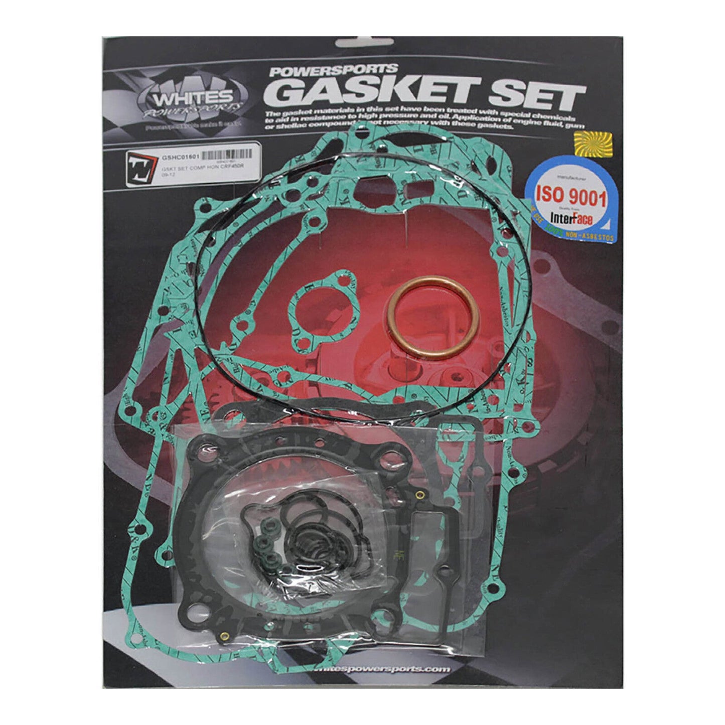 WHITES GASKET SET COMPLETE HON CRF450R 09-16