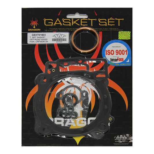 WHITES GASKET SET TOP HON CRF450R 09-16 #GSHT01603