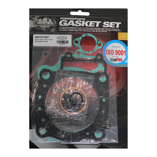 WHITES GASKET SET TOP HON CRF450R 02-06 #GSHT810267