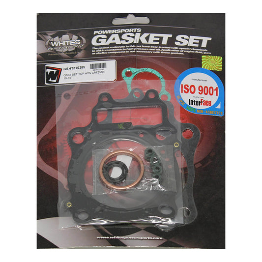 WHITES GASKET SET TOP HON CRF250R 10-16 #GSHT810285