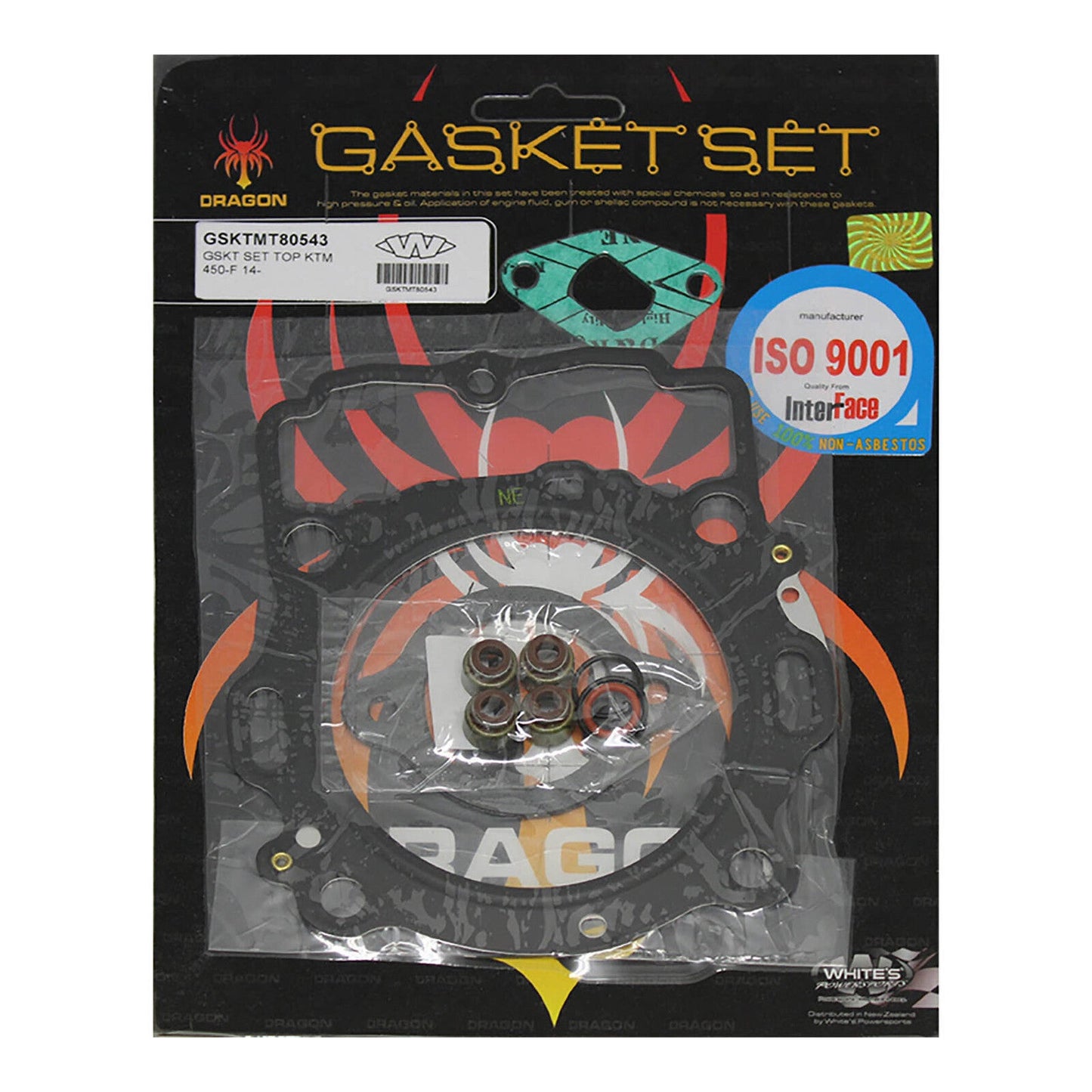 WHITES GASKET SET TOP KTM 450-F 14-