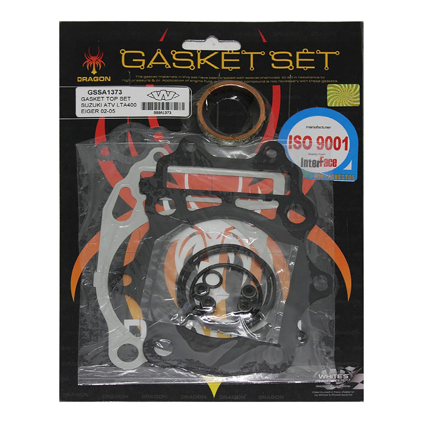 WHITES GASKET SET TOP SUZ LT-A400 Eiger / 4WD 02-07 #GSSA1373