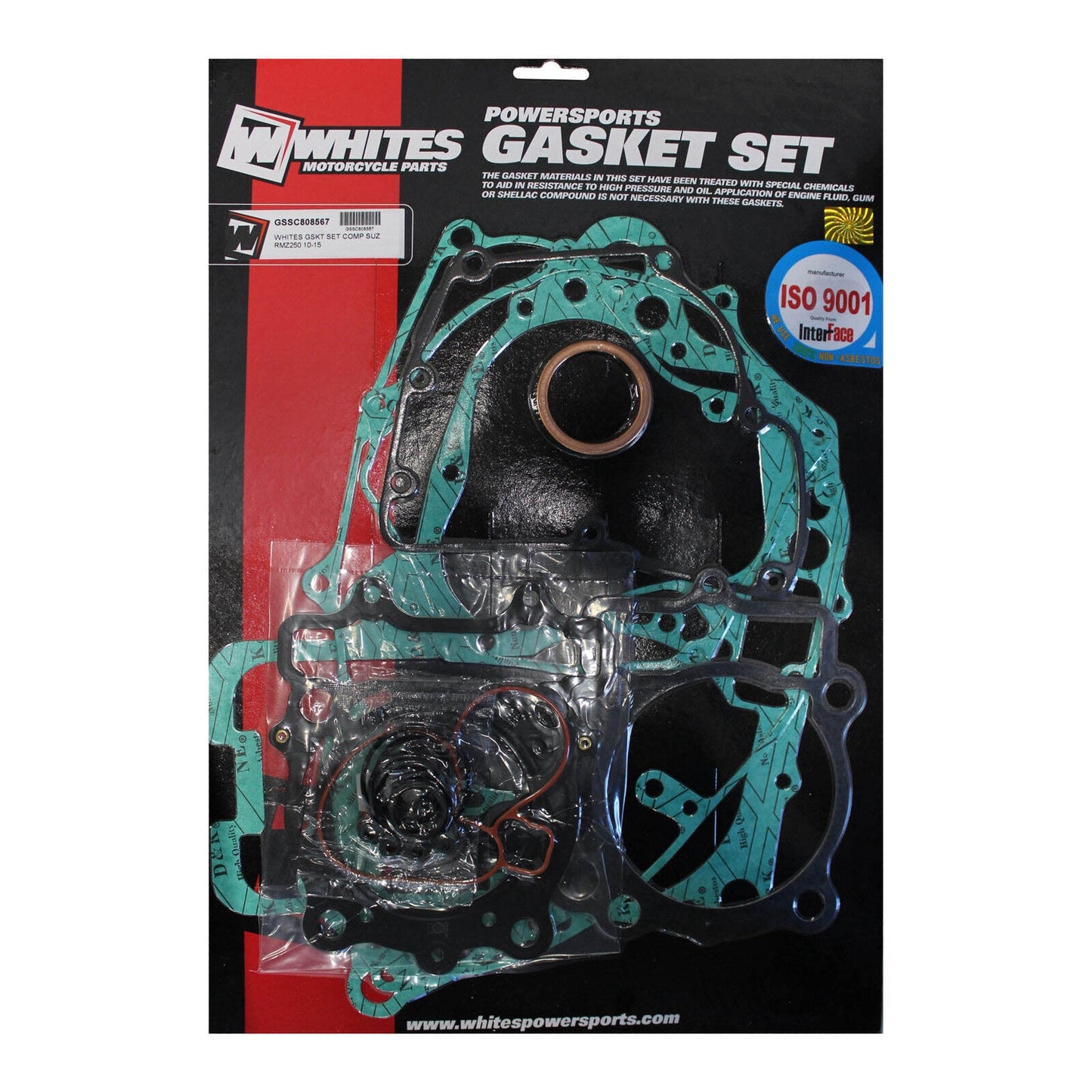 WHITES GASKET SET COMPLETE SUZ RMZ250 10-15