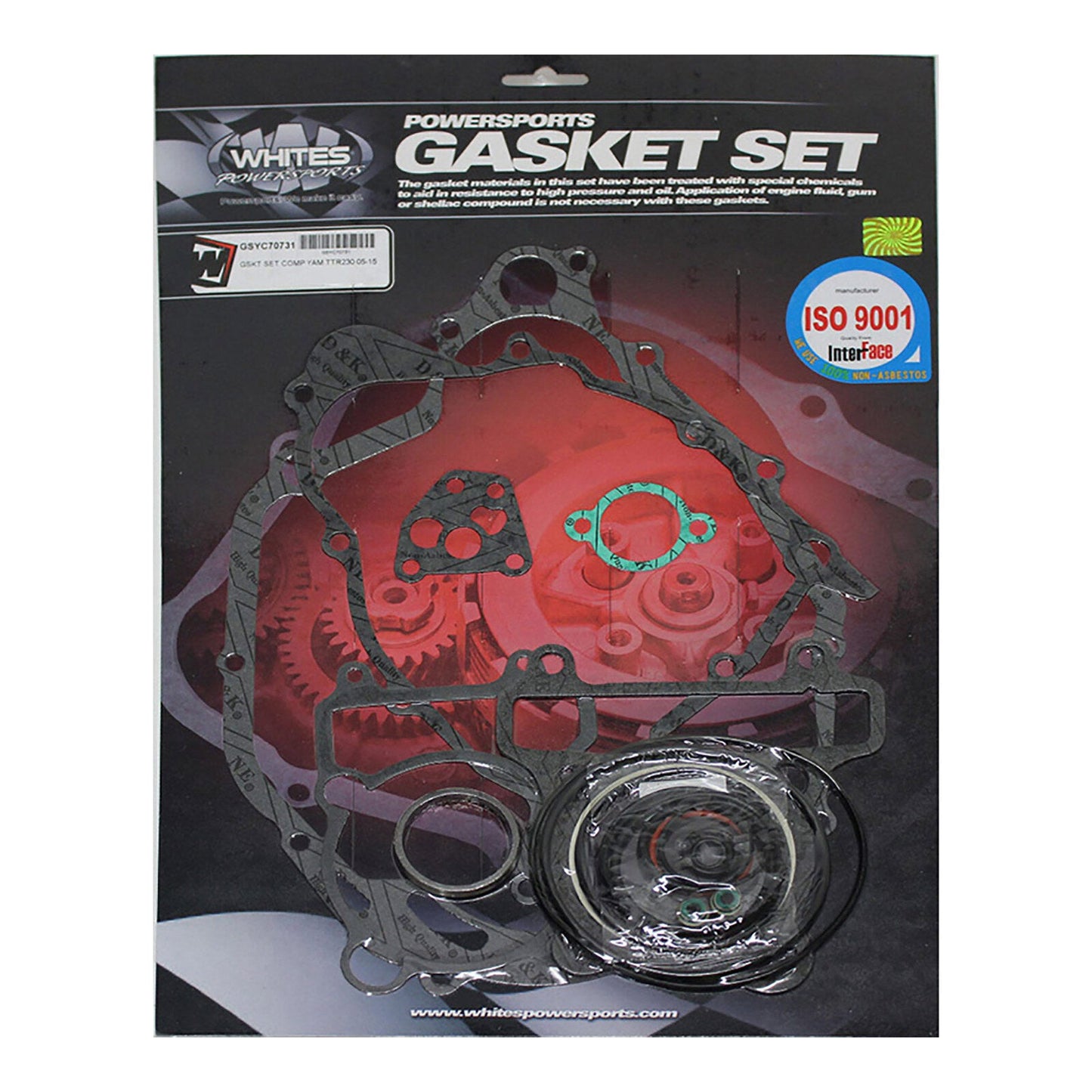 WHITES Gasket SET COMP YAM TTR230 05-15 #GSYC70731