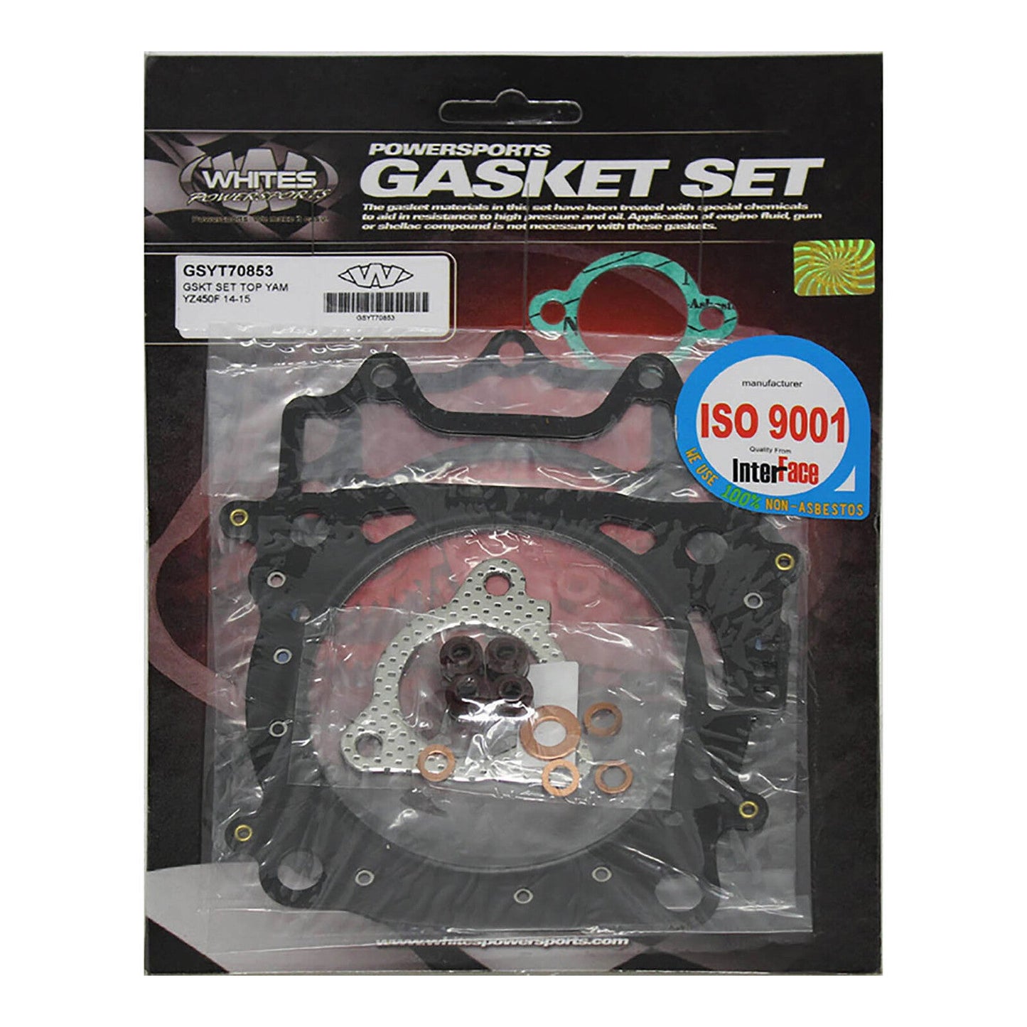 WHITES GASKET SET TOP YAM YZ450F 14-15