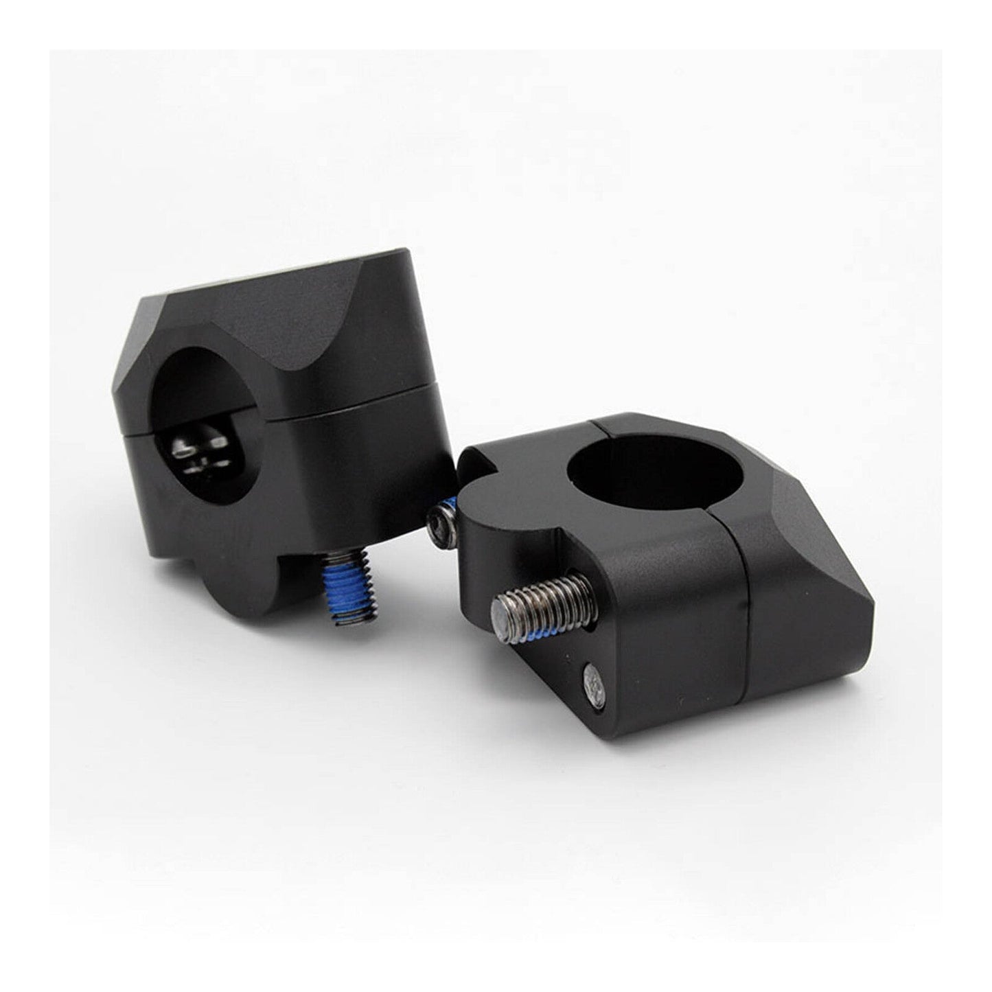 WHITES HANDLEBAR MOUNT 1-1/8 TAPER ADAPTOR BLACK #HBRMT10002