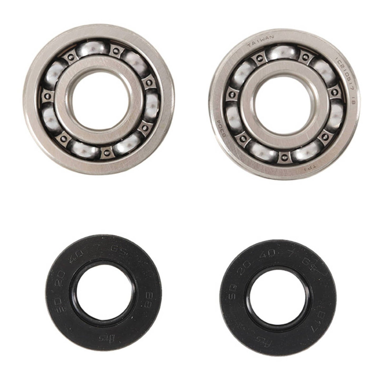 MAIN BEARING AND SEAL KIT KAWASAKI KX 100 95-20 #HRK004