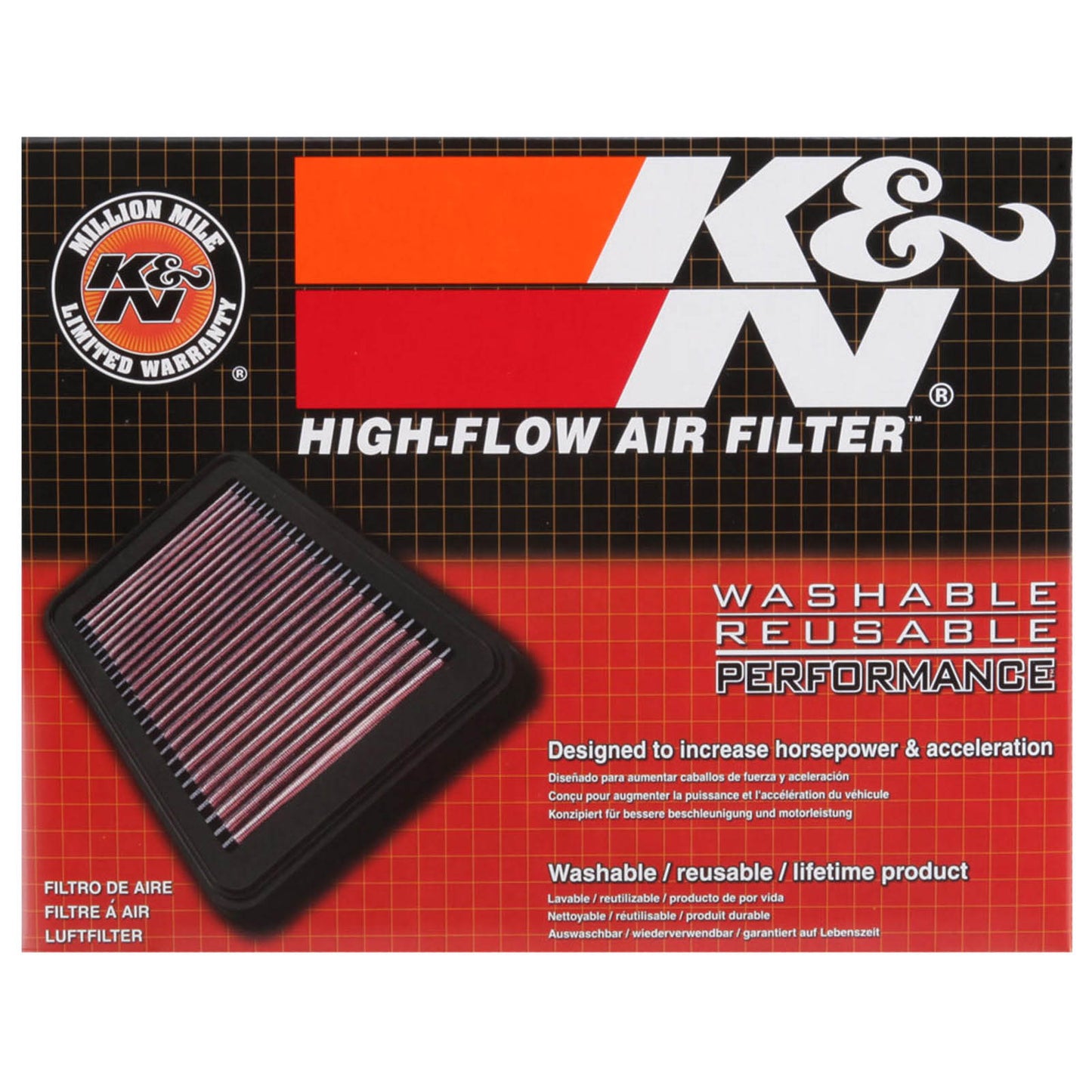 K&N REPLACEMENT AIR FILTER 790 Duke 18- #KNKT7918