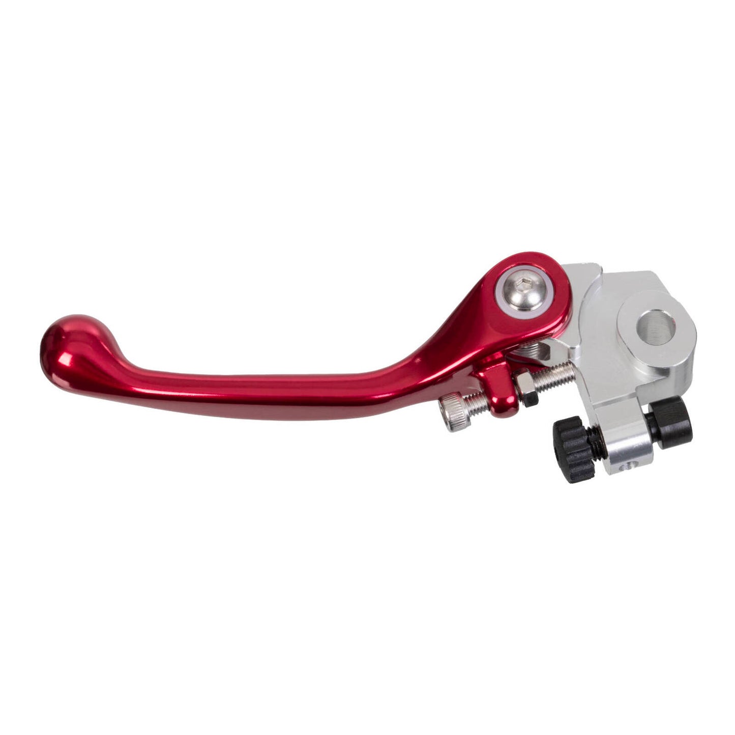 WHITES FLEXIBLE FORGED CLUTCH LEVER RED GASGAS