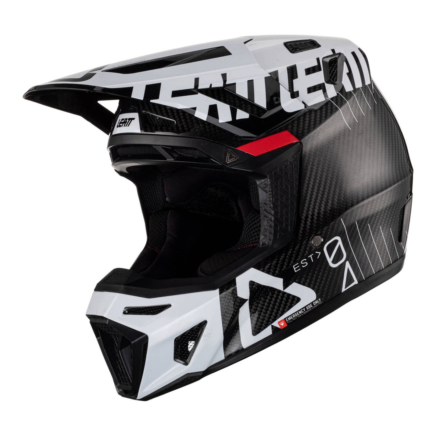 Leatt 9.5 Helmet & Goggle Kit - Carbon / White