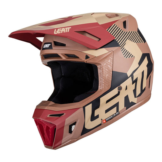 LEATT HELMET KIT MOTO 8.5 V24 RUBYSTONE