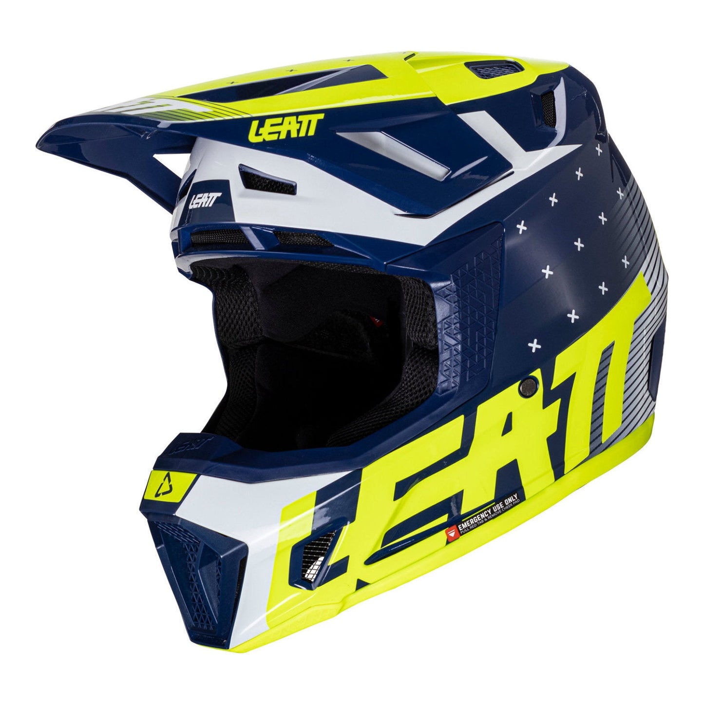 LEATT HELMET KIT MOTO 7.5 V24 BLUE