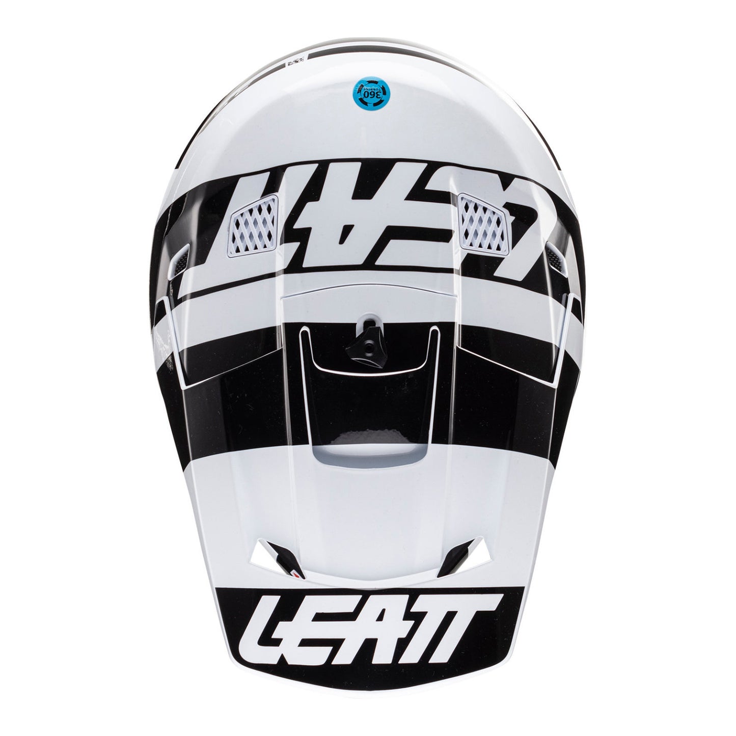 LEATT HELMET MOTO 3.5 JR V24 BLK/WHT #L 53-54CM