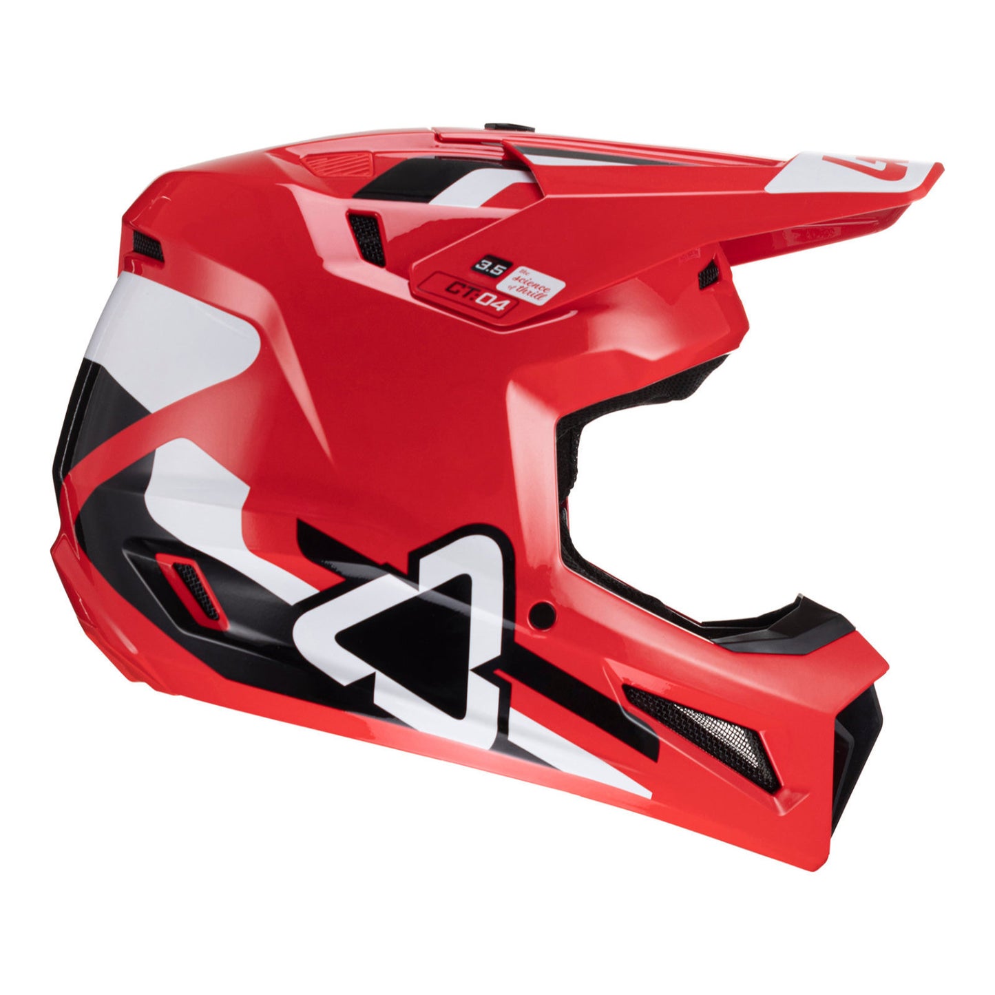 LEATT HELMET MOTO 3.5 JR V24 RED #M 51-52CM