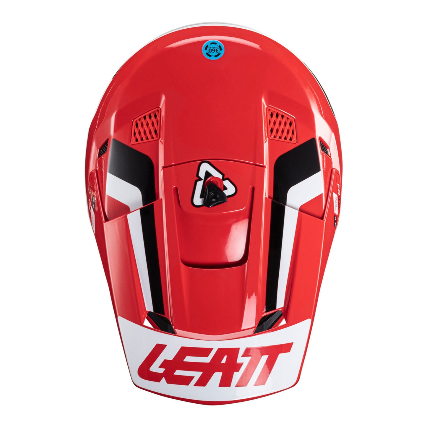 LEATT HELMET MOTO 3.5 JR V24 RED #M 51-52CM