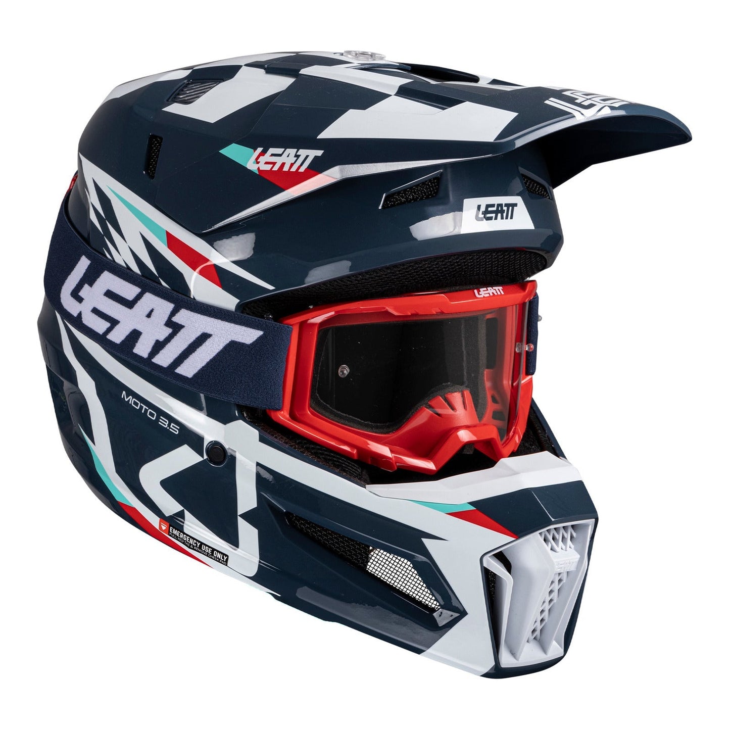 Leatt 2025 3.5 Helmet Kit - Blue