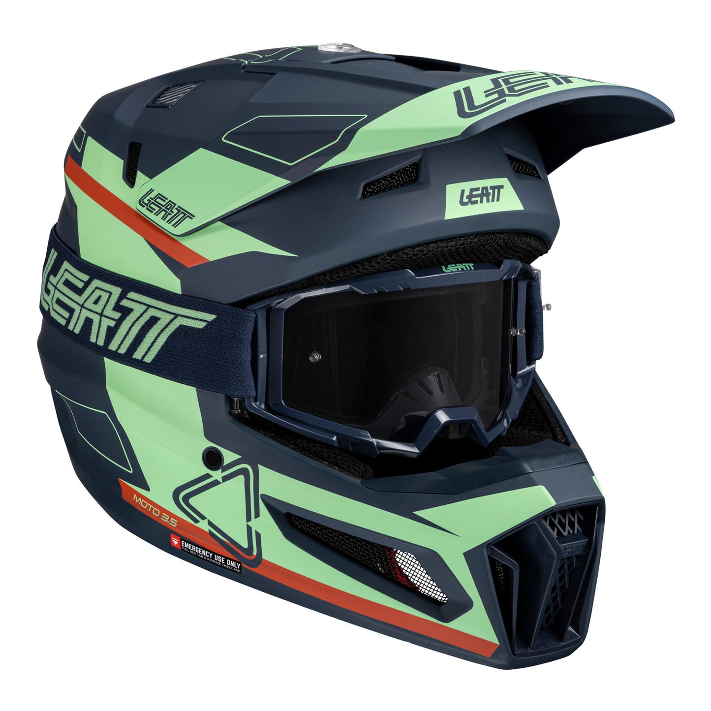 Leatt 2025 3.5 Helmet Kit - Matcha