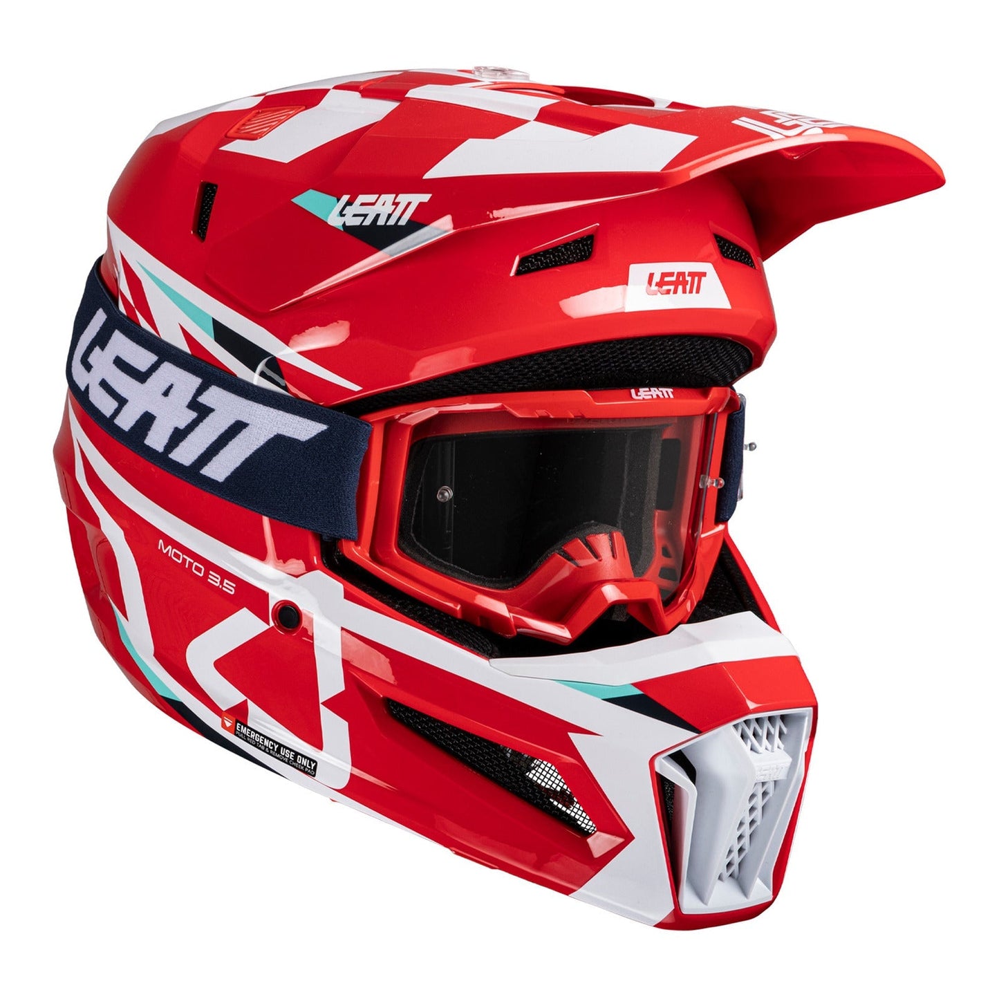 Leatt 2025 3.5 Helmet Kit - Red