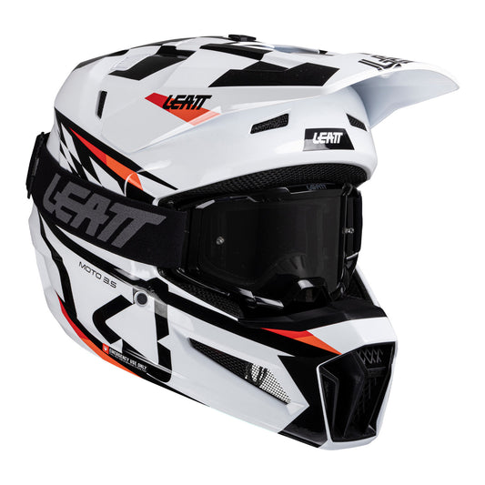 Leatt 2025 3.5 Helmet Kit - White