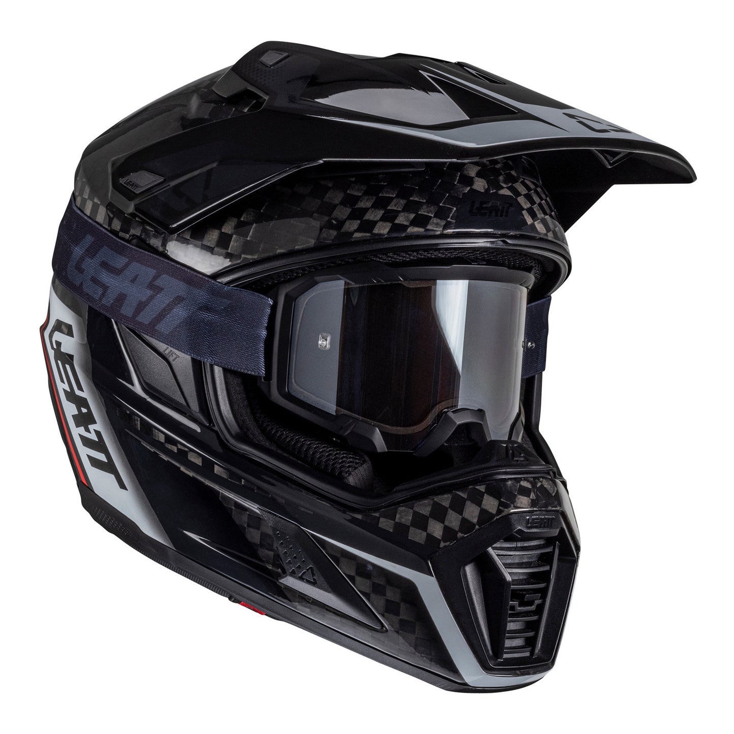 Leatt 2025 9.5 ADV Helmet Kit - Carbon