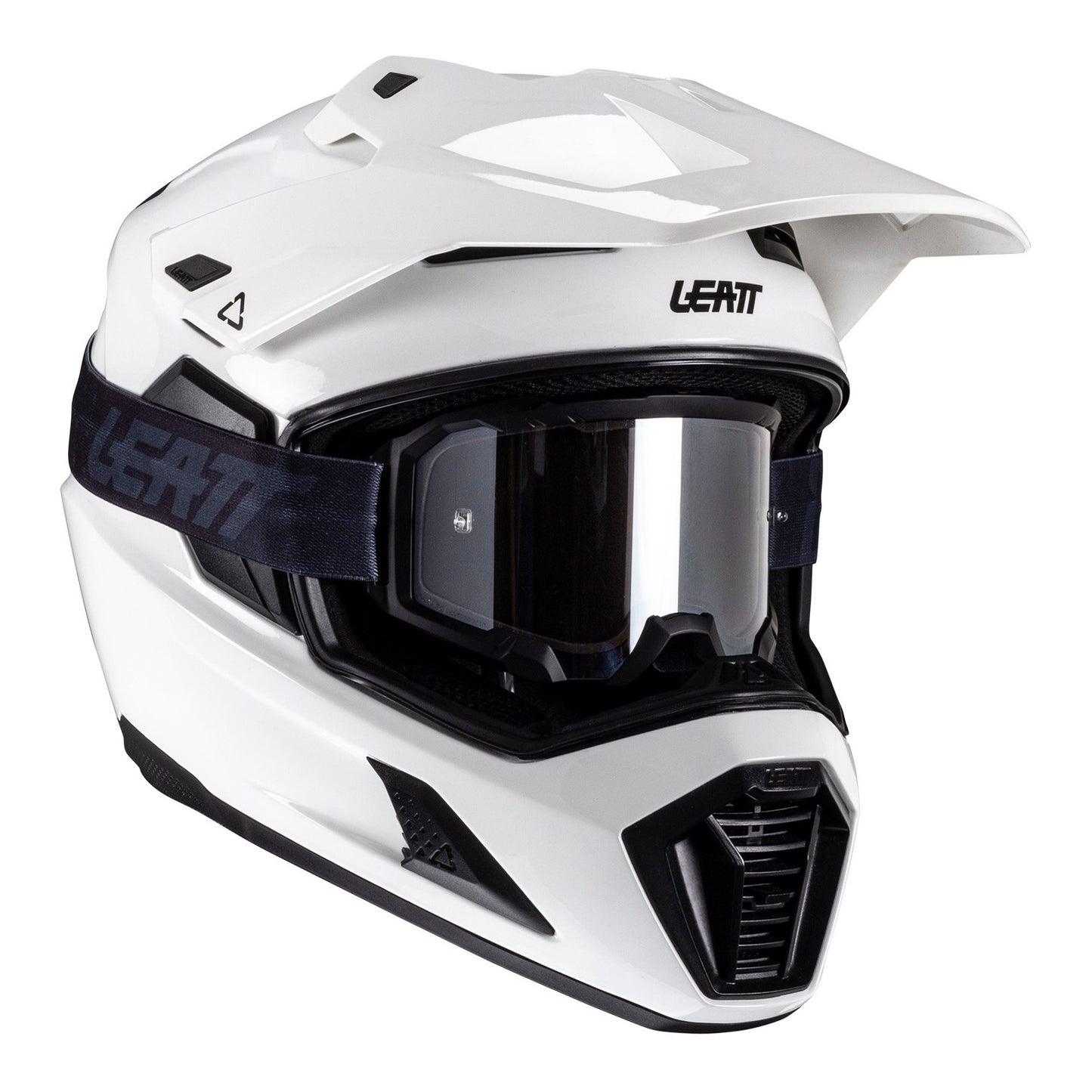 Leatt 2025 8.5 ADV Helmet Kit - White