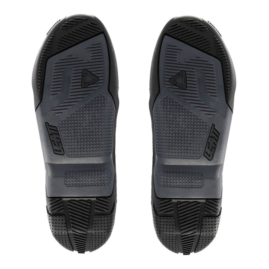 LEATT BOOT OUTER SOLE 4.5/5.5 US7 PAIR BLACK/GREY