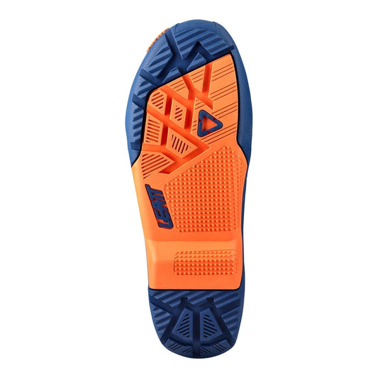LEATT '22 BOOT SOLE 4.5/5.5 ENDURO US10/11 PR BLU/ORG