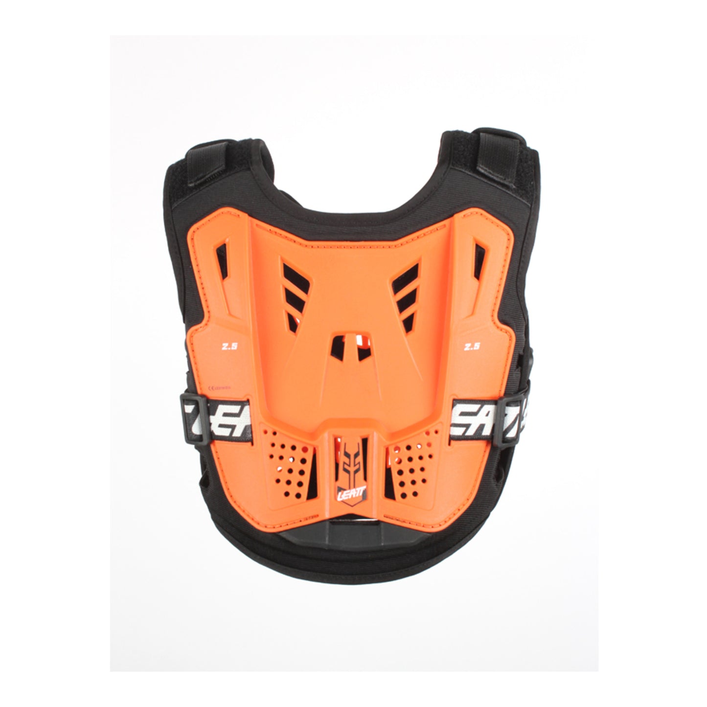 LEATT CHEST PROTECTOR 2.5 ORG/BLACK KIDS 110-134CM #LE5016100600