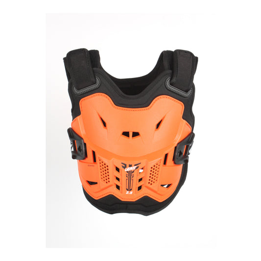 LEATT CHEST PROTECTOR 2.5 ORG/BLACK KIDS 110-134CM #LE5016100600